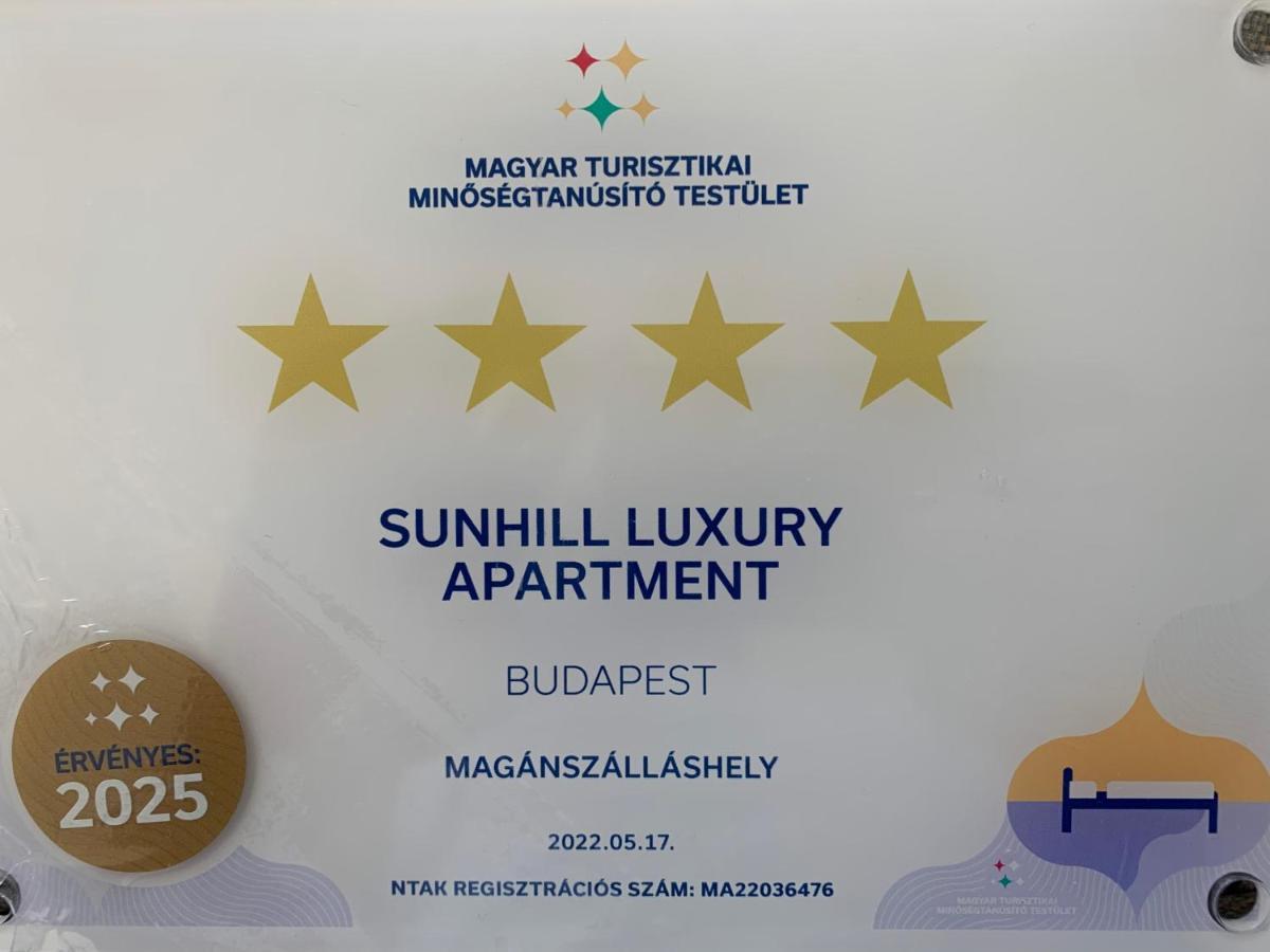 Sunhill Luxury Apartment At Buda Castle Budapest Exterior photo